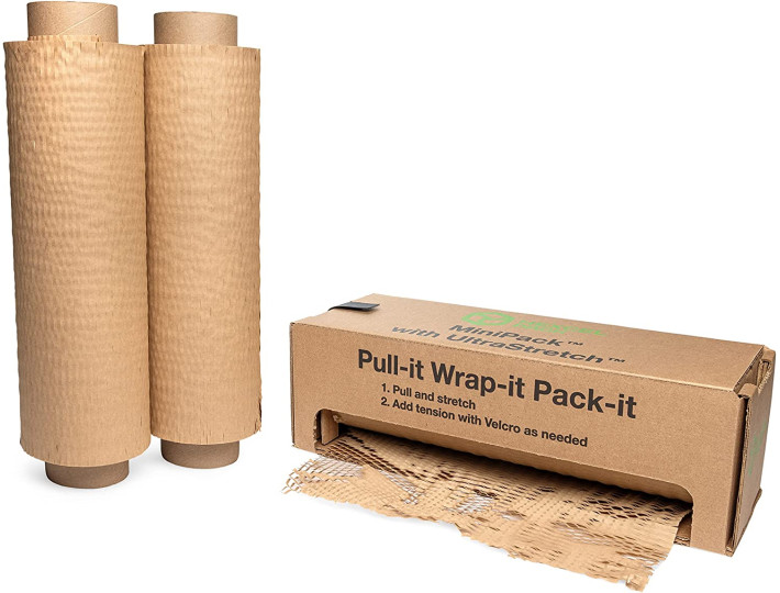 Honeycomb Packing Paper Set, 15.25" x 300', Brown